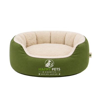 Happy Pets & Aquatics Cozy Pet Bed – Soft Plush Comfort Bed