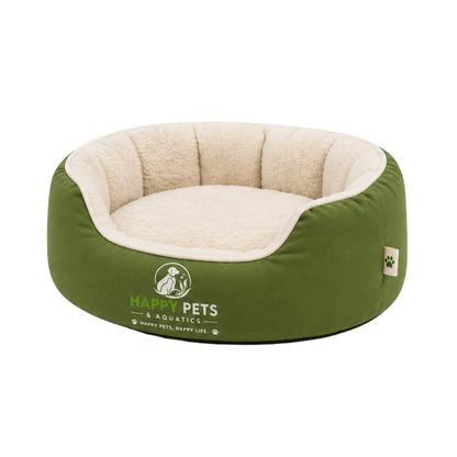 Happy Pets & Aquatics Cozy Pet Bed – Soft Plush Comfort Bed